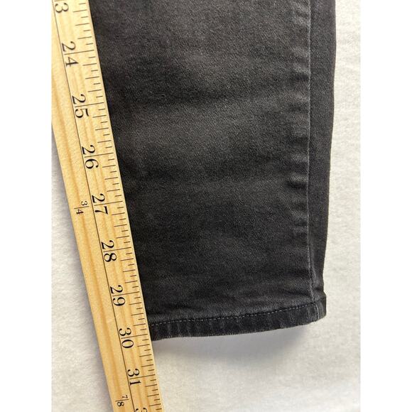 Woman's A.N.A Black‎ Skinny Jeans - Size 12 Tall Staple Capsule Normcore - Picture 7 of 10